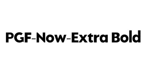 PGF-Now-Extra Bold Font
