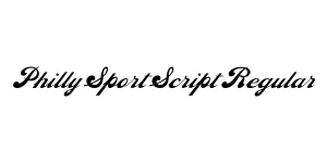 Philly Sport Script Regular Font