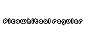 PicoWhiteAl Regular Font