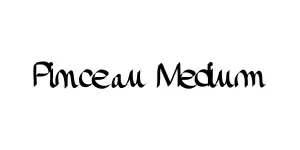 Pinceau Medium Font