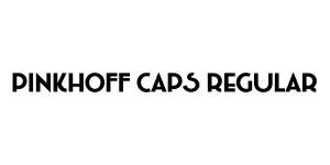 Pinkhoff Caps Regular Font