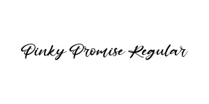 Pinky Promise Regular Font