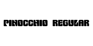 Pinocchio Regular Font