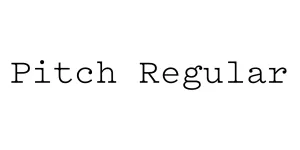 Pitch Regular Font