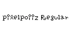 pixelpoiiz Regular Font