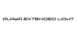 Playa Extended Light Font