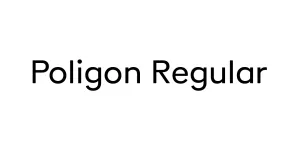 Poligon Regular Font
