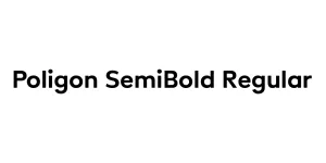Poligon SemiBold Regular Font