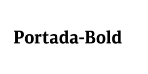 Portada-Bold ☞ Font