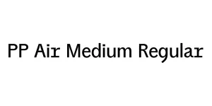 PP Air Medium Regular Font