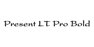 Present LT Pro Bold Font