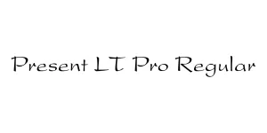 Present LT Pro Regular Font