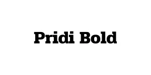 Pridi Bold Font