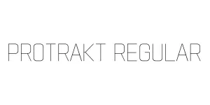 Protrakt Regular Font