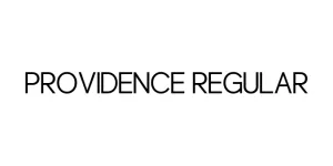 Providence Regular Font