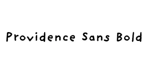 Providence Sans Bold Font