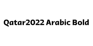 Qatar2022 Arabic Bold Font