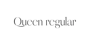 Queen regular Font