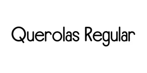 Querolas Regular Font