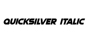Quicksilver Italic Font