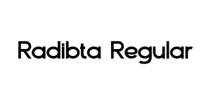 Radibta Regular Font