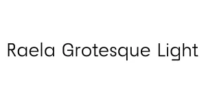 Raela Grotesque Light Font