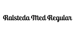 Ralsteda Med Regular Font