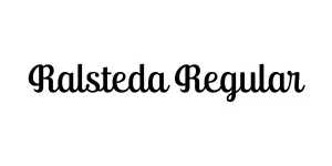 Ralsteda Regular Font