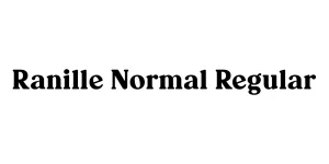 Ranille Normal Regular Font