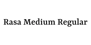 Rasa Medium Regular Font