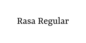 Rasa Regular Font