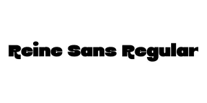 Reine Sans Regular Font