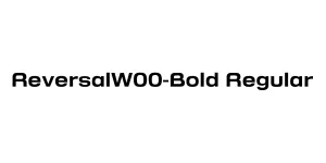 ReversalW00-Bold Regular Font