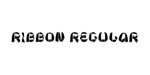 Ribbon Regular Font