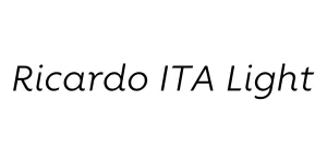 Ricardo ITA Light Font