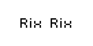 Rix Rix Font