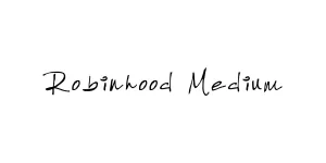 Robinhood Medium Font