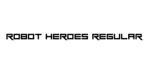 Robot Heroes Regular Font