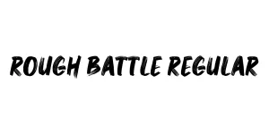 Rough Battle Regular Font