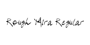 Rough Mira Regular Font