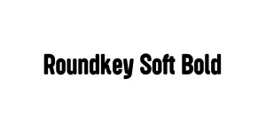 Roundkey Soft Bold Font