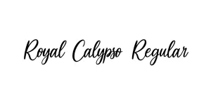 Royal Calypso Regular Font