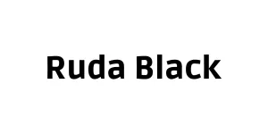 Ruda Black Font