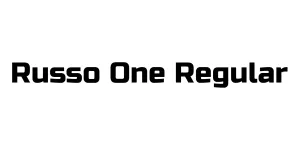 Russo One Regular Font