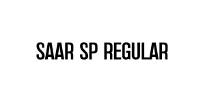 Saar SP Regular Font