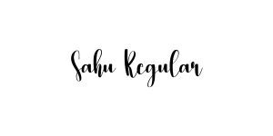 Sahu Regular Font