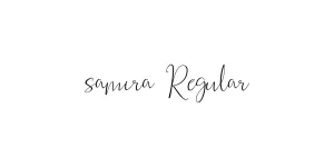 samira Regular Font