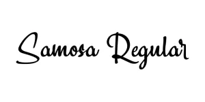 Samosa Regular Font