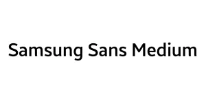 Samsung Sans Medium Font