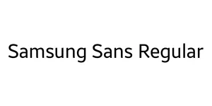 Samsung Sans Regular Font